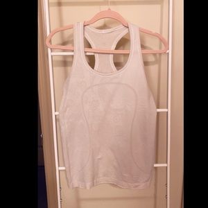 Lululemon Swiftly Tech Tank Top - Cream Lace